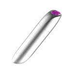 Stymulator łechtaczki Powerful Bullet silver - 2