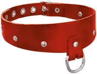 Leder Obroża 1014 Red