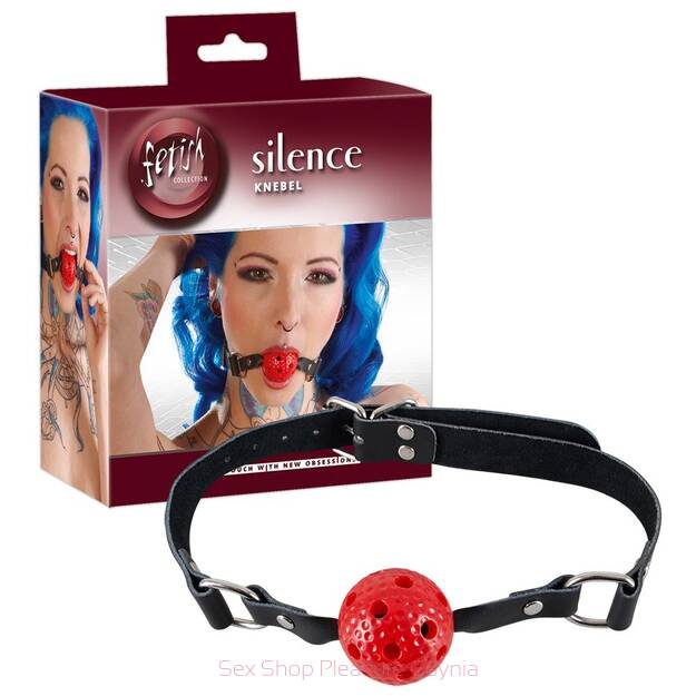 Silence Knebel Red