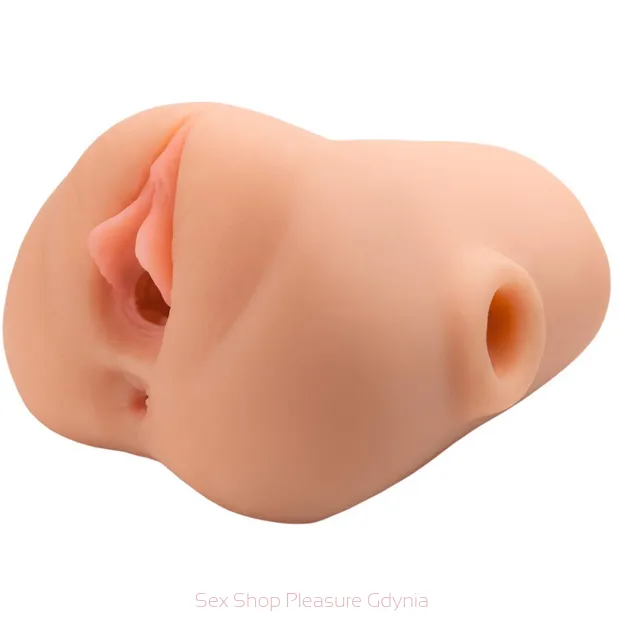 Double Pounder wibrujący masturbator  sterowany pilotem