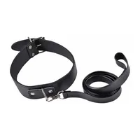 Kinky Collar czarna obroża ze smyczą