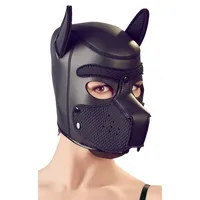 Dog Face czarna maska psa onesize
