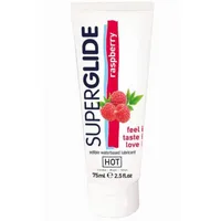 Superglide lubrykant na bazie wody o smaku  malinowym 75 ml