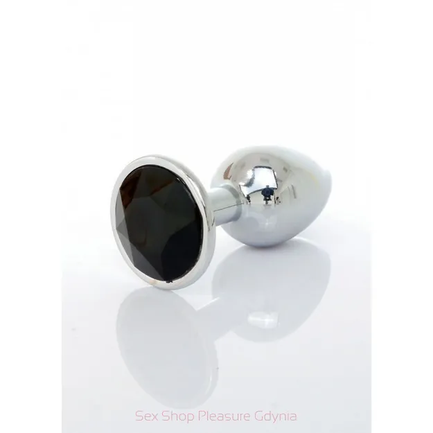 Silver Plug black