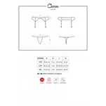 Obsessive Charms garter belt S/M Black - 6