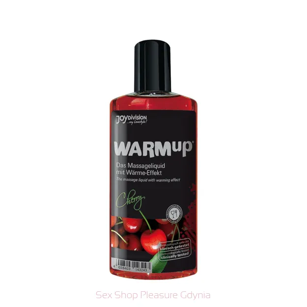 Warm Up Cherry 150 ml rozgrzewający  olejek do ciała