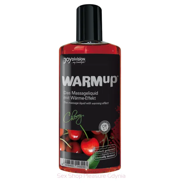 Warm Up Cherry 150 ml rozgrzewający  olejek do ciała