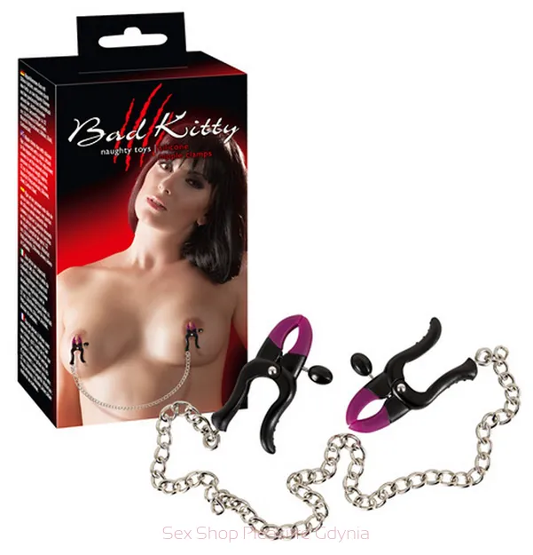 Bad Kitty silicone nipple clamps