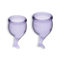 Feel Secure Menstrual Cups zestaw         kubeczków menstruacyjnych
