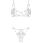 Luise Sublim komplet bielizny z odkrytym  kroczem rozmiar L/XL - 4