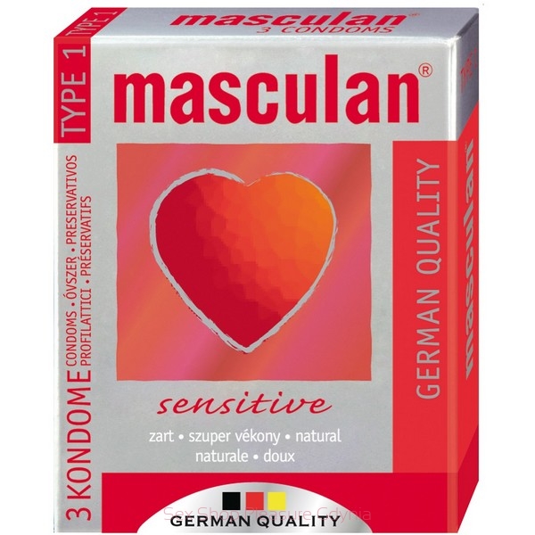 Masculan Sensitive3 szt.