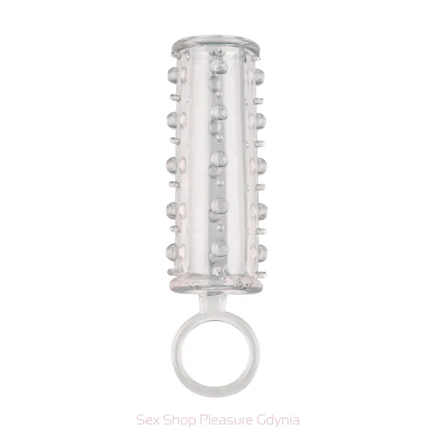 Sensation Enhancer nakładka na penisa  z ringiem