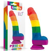 Prider 8.0 Love LGBT dildo