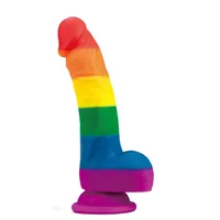 Prider 8.0 Love LGBT dildo tęczowe dildo