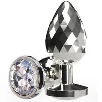 Disco Diamond korek analny z cyrkonią M