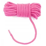 Fetish Bondage Rope różowa lina do  krępowania 10 m - 2