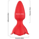 Honey Jelly rotacyjny korek analny  z wibracją - 4