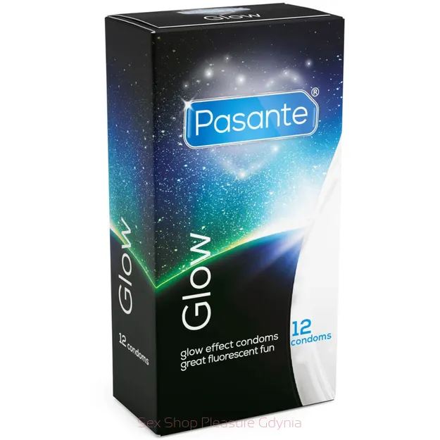 Pasante Glow świecące prezerwatywy 12  szt.
