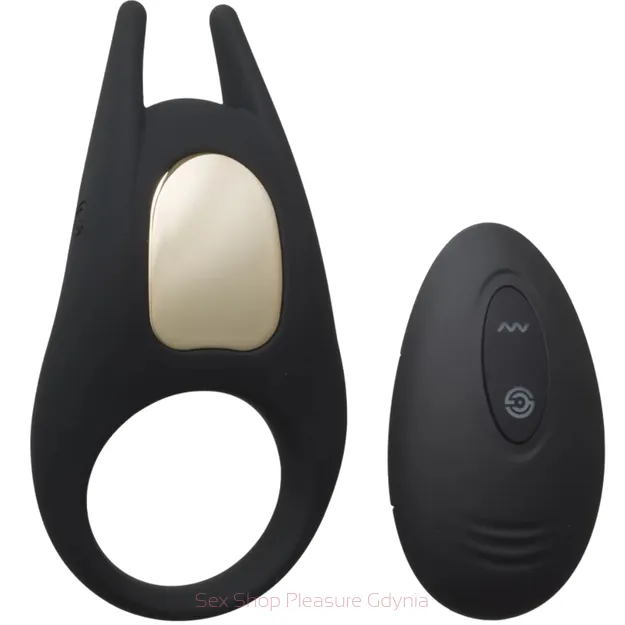 Wibrujący pierścień na penisa z pilotem