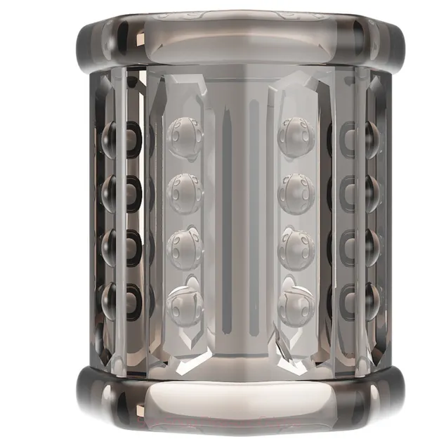 Nakładka na penisa z wypustkami