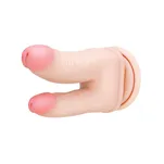 Podwójne dildo z cyberskóry - 2