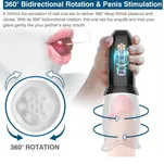 Head Rotating Stimulating rotacyjny  masturbator - 3