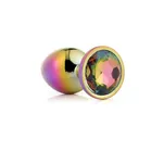 Multicolor Plug korek analny z cyrkonią - 3