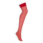 Obsessive S800 Stockings L/XL Red - 3