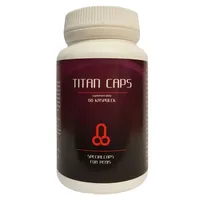 Titan Caps tabletki powiększające penisa  w formie kuracji 60 szt.