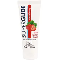 Superglide lubrykant na bazie wody o smaku truskawkowym 75 ml