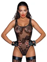 Noir Handmade siateczkowe body rozmiar S
