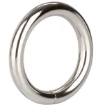 Metalowy piercień na penisa 4 cm - 2