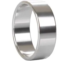 Metalowy pierścień na penisa XL