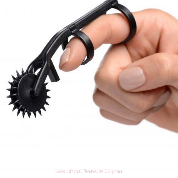 Thorn Double Finger Pinwheel podwójne  radełko zakładana na palec