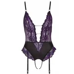 Koronkowe body z odkrytym kroczem  rozmiar XL - 3