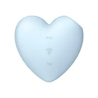 Satisfyer Cutie Heart Air Pulse Stimulator & Vibration blue