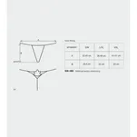 Obsessive Luiza Thong L/XL black - 4