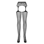 Obsessive Gsarter Stockings 307 XL/XXL black - 4