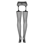 Obsessive Gsarter Stockings 307 XL/XXL black - 5