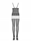 F235 czarny bodystocking rozmiar S/M/L - 4
