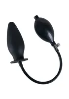 True black Inflatable plug black korek pompowany