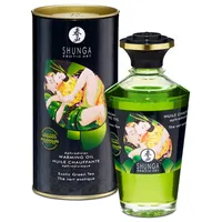 Shunga Warming Oil Exotic Green Tea