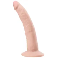 Dildo z cyberskóry z przyssawką