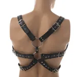 Regulowana uprząż z ekoskóry - 2