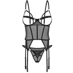 Euridia gorset z odkrytym biustem  rozmiar M/L - 3