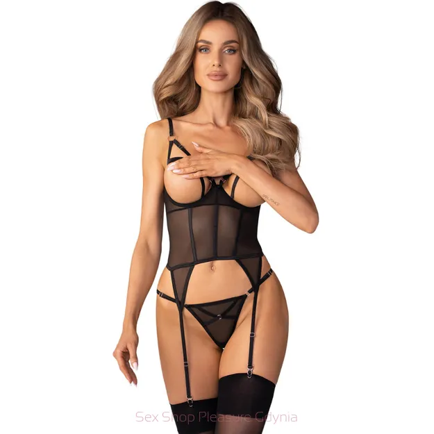 Euridia gorset z odkrytym biustem  rozmiar M/L