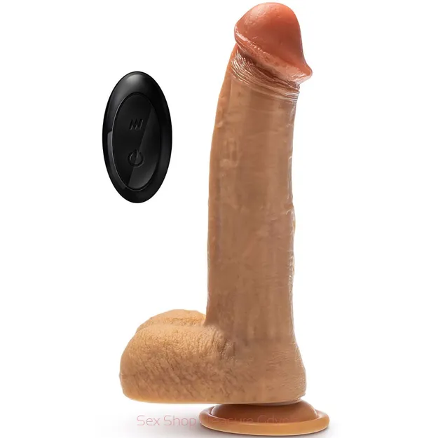 Dr. Skin realistyczny wibrator sterowany  pilotem