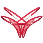 Matildea eleganckie stringi z odkrytym  kroczem rozmiar L/XL - 4