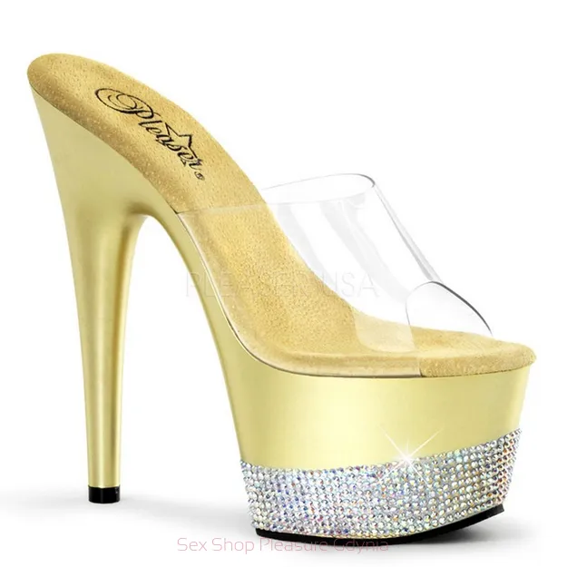 Adore-701-3/C/G rozm.10 clear/gold
