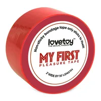 My First bondage tape Red